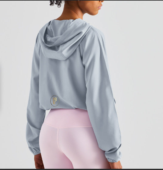 Long Sleeves Sweatshirts/Sun Protection Jackets - Light Grey